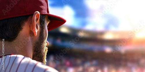 baseball player in stadium after grand slam