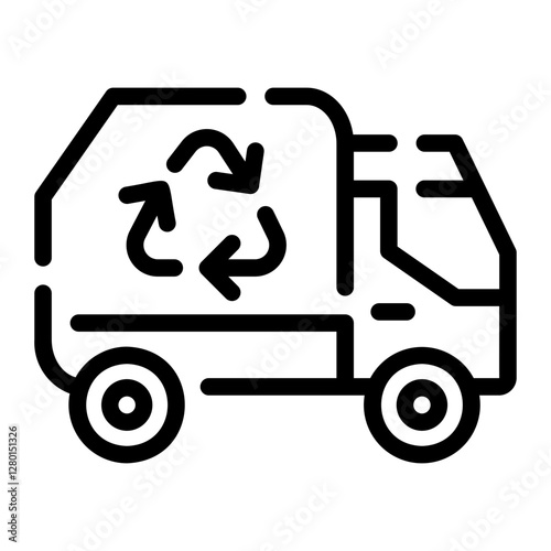recycling truck