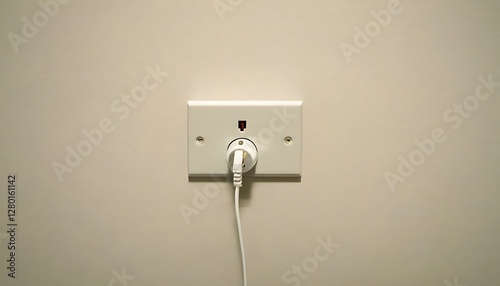 Wall Mounted Electrical Outlet and Switch,Danish light switch and socket,electricity, mains outlet, connect, electronic, finance, horizontal, insert, photography, power, savings,78