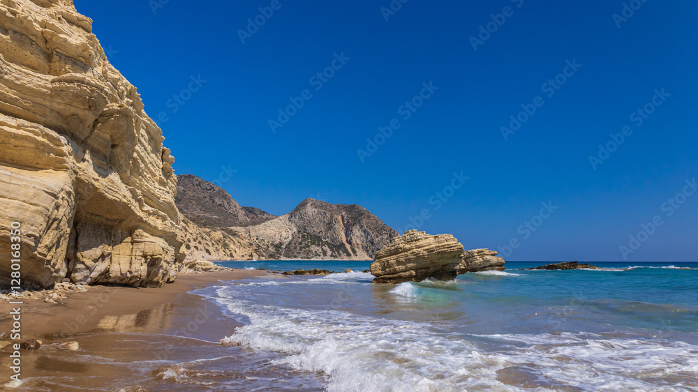 Kavo Paradiso beach in kos