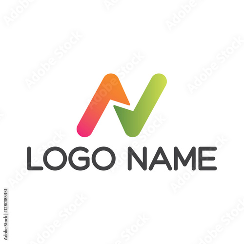 Free Download N letter logo design concept illustration - GFXLoad