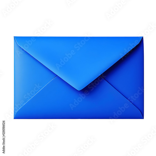 Blue envelope isolated on white or transparent background Free Download Blue envelope isolated on white or transparent background - GFXLoad