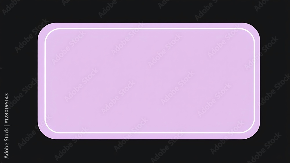 Pastel Rounded Rectangle Graphic Element on Dark Background for Web Design and User Interface Pastel Rounded Rectangle Graphic Element on Dark Background for Web Design and User Interface