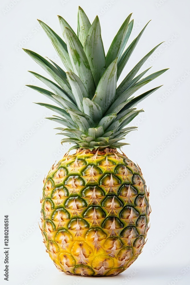 Fresh pineapple on white background (3) Fresh pineapple on white background (3)