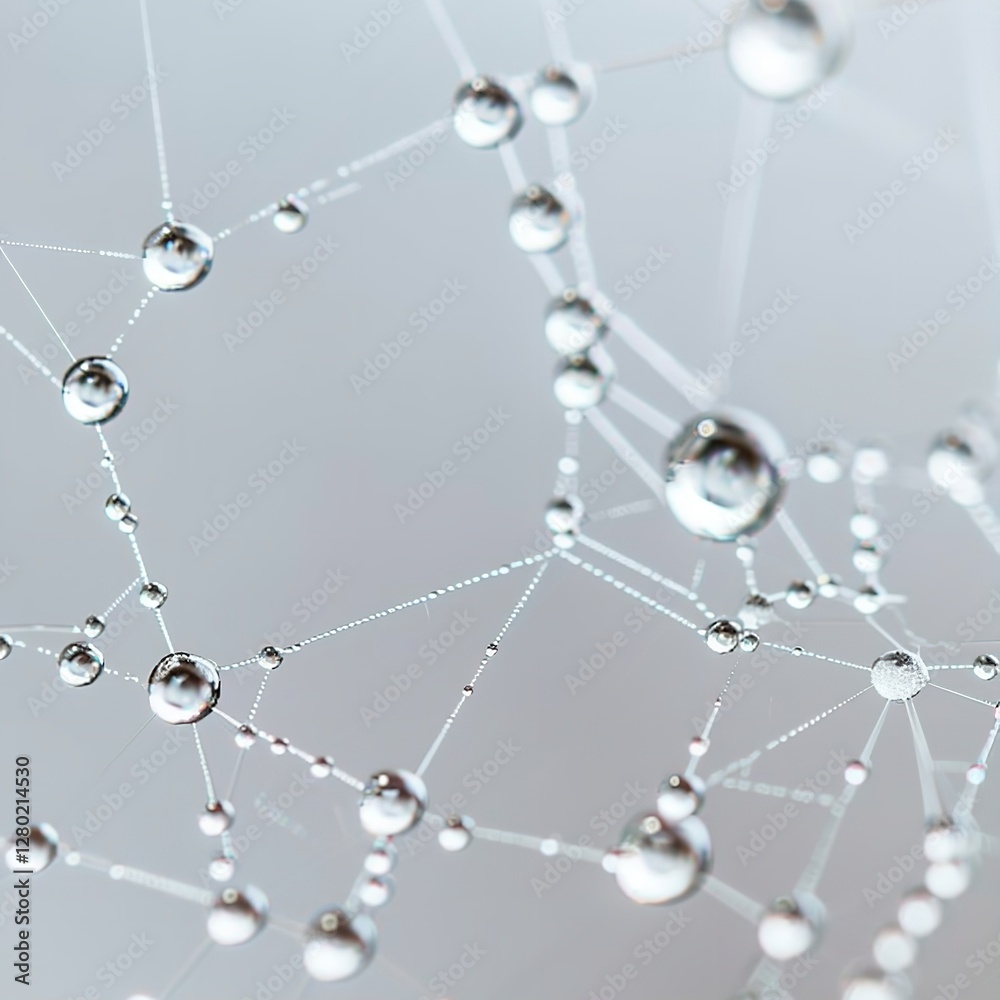 Dewdrop Web: A Delicate Network of Water and Silk
Dewdrop Web: A Delicate Network of Water and Silk