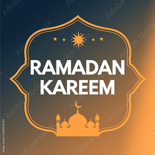 Ramadan Kareem Islamic background