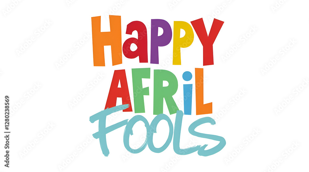 April fools day cute elements, Text, Typography Lettering Calligraphy, Isolate On Transparent Background April fools day cute elements, Text, Typography Lettering Calligraphy, Isolate On Transparent Background