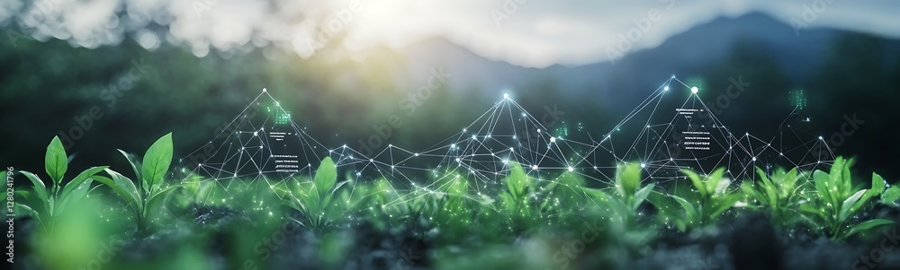 Image depicting the concept of AI-driven strategies for sustainable business practices.