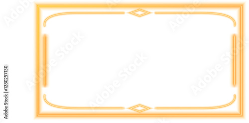 Gold Glowing Frame