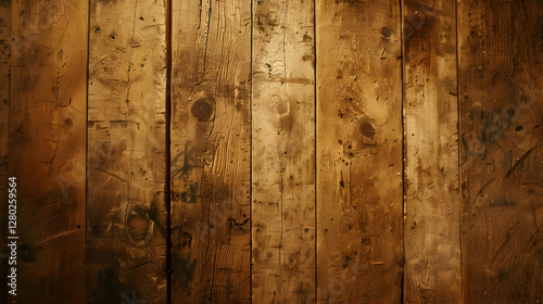 Obraz na płótnie A close-up view of a wooden wall with a natural grain and texture. w salonie