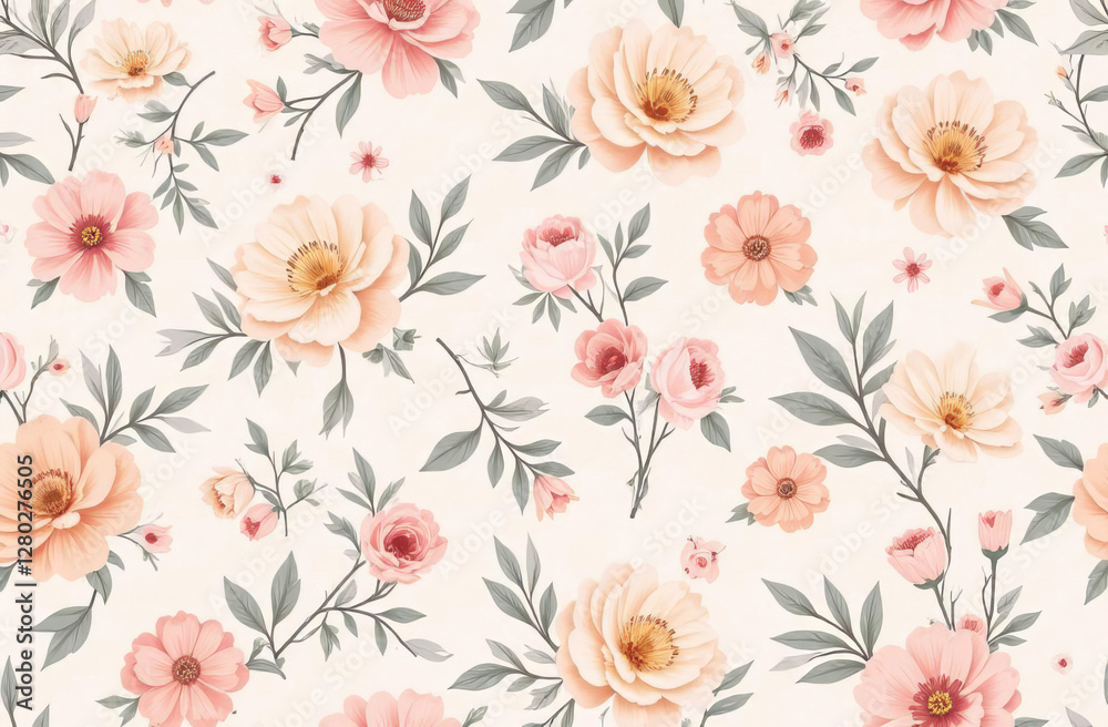 Floral pattern with bright flowers, background for the decoration, for summer prints. Floral pattern with bright flowers, background for the decoration, for summer prints.