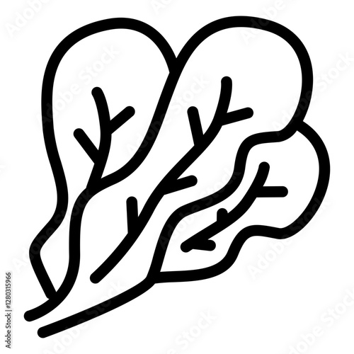 spinach vegetables icon