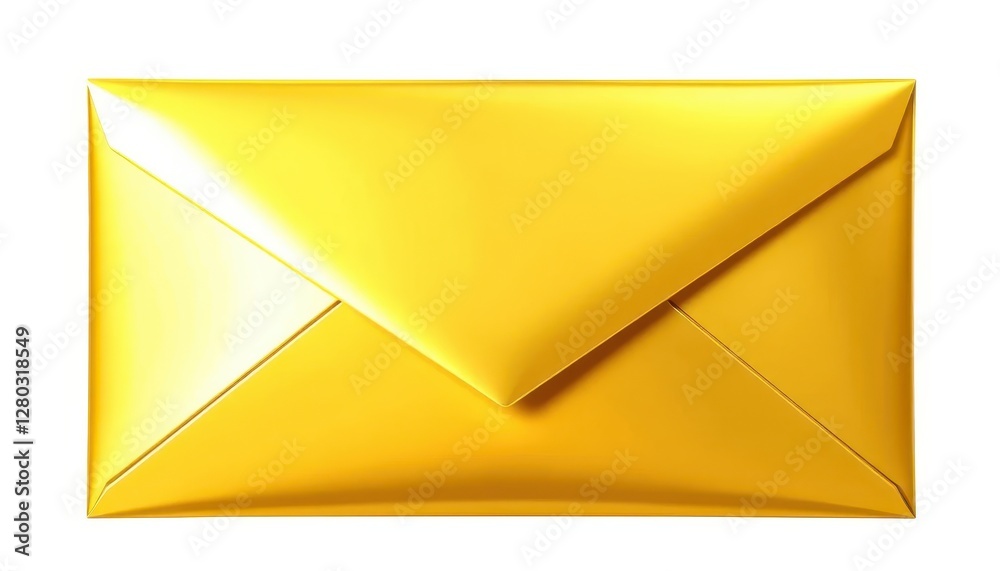 Elegant gold envelope with a luxurious metallic finish, perfect for invitations, weddings, business events, or special occasions Elegant gold envelope with a luxurious metallic finish, perfect for invitations, weddings, business events, or special occasions