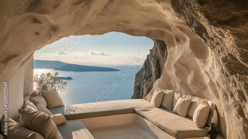 view of the sea from the top