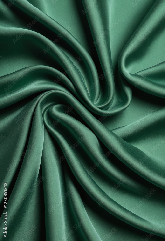 Obraz premium A smooth, Matte, and evenly lit plain silk texture background with no wrinkles, creases, or folds, showcasing a vibrant, rich, and saturated hue with a subtle sheen, evoking a sense of lux