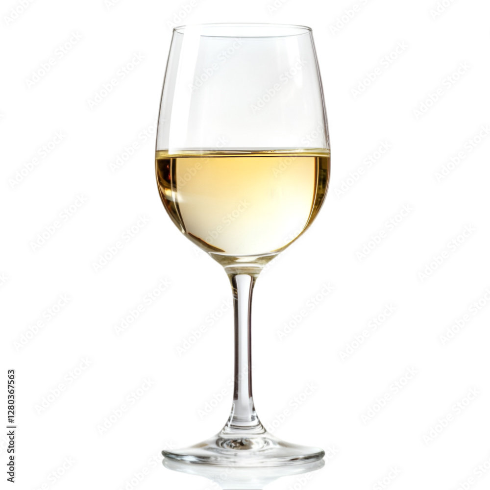 Pouring white wine elegant glass photostock white background studio shot refreshing beverage Pouring white wine elegant glass photostock white background studio shot refreshing beverage