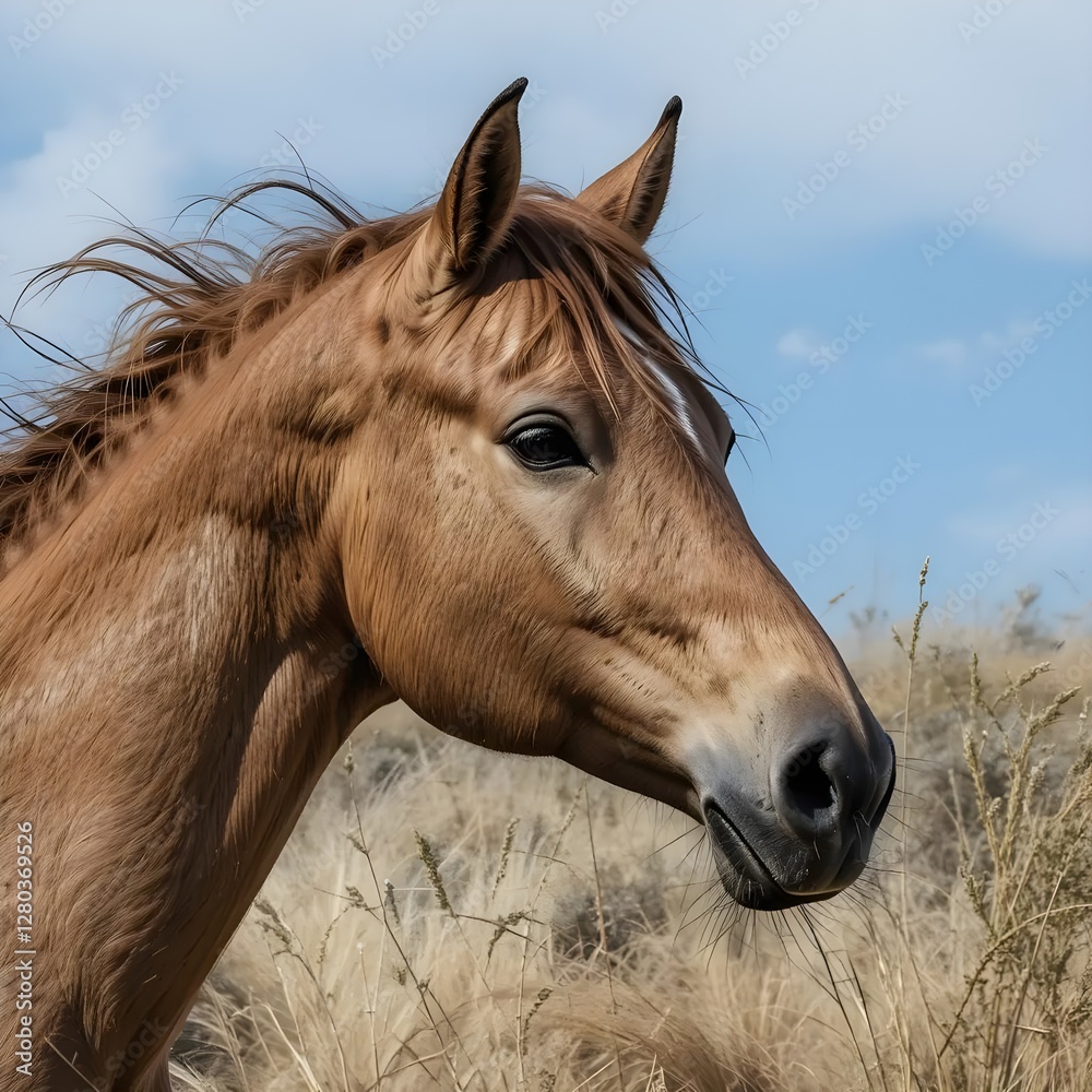 Obraz premium Old Wild Horse