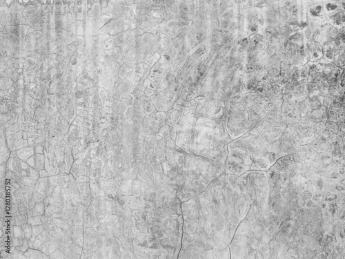 Wall crack texture earthquake broken damage concrete cement building white background break piece stone scratch grunge line