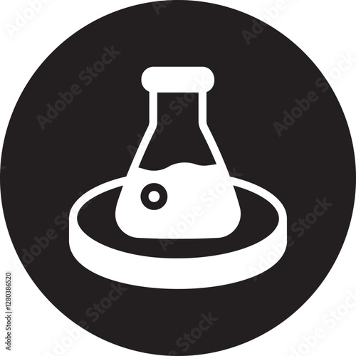 erlenmeyer glyph icon