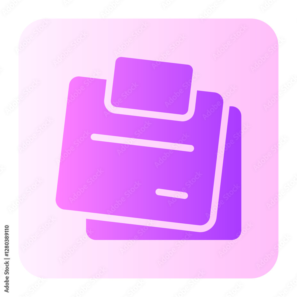 Post It gradient icon Post It gradient icon