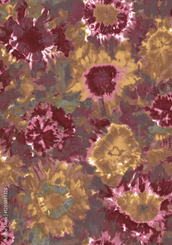 grunge floral background