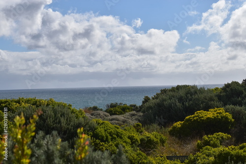 landscape with clouds