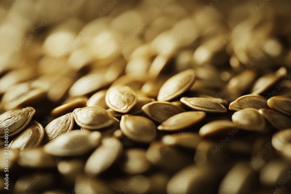 Obraz premium close up of pumpkin seeds
