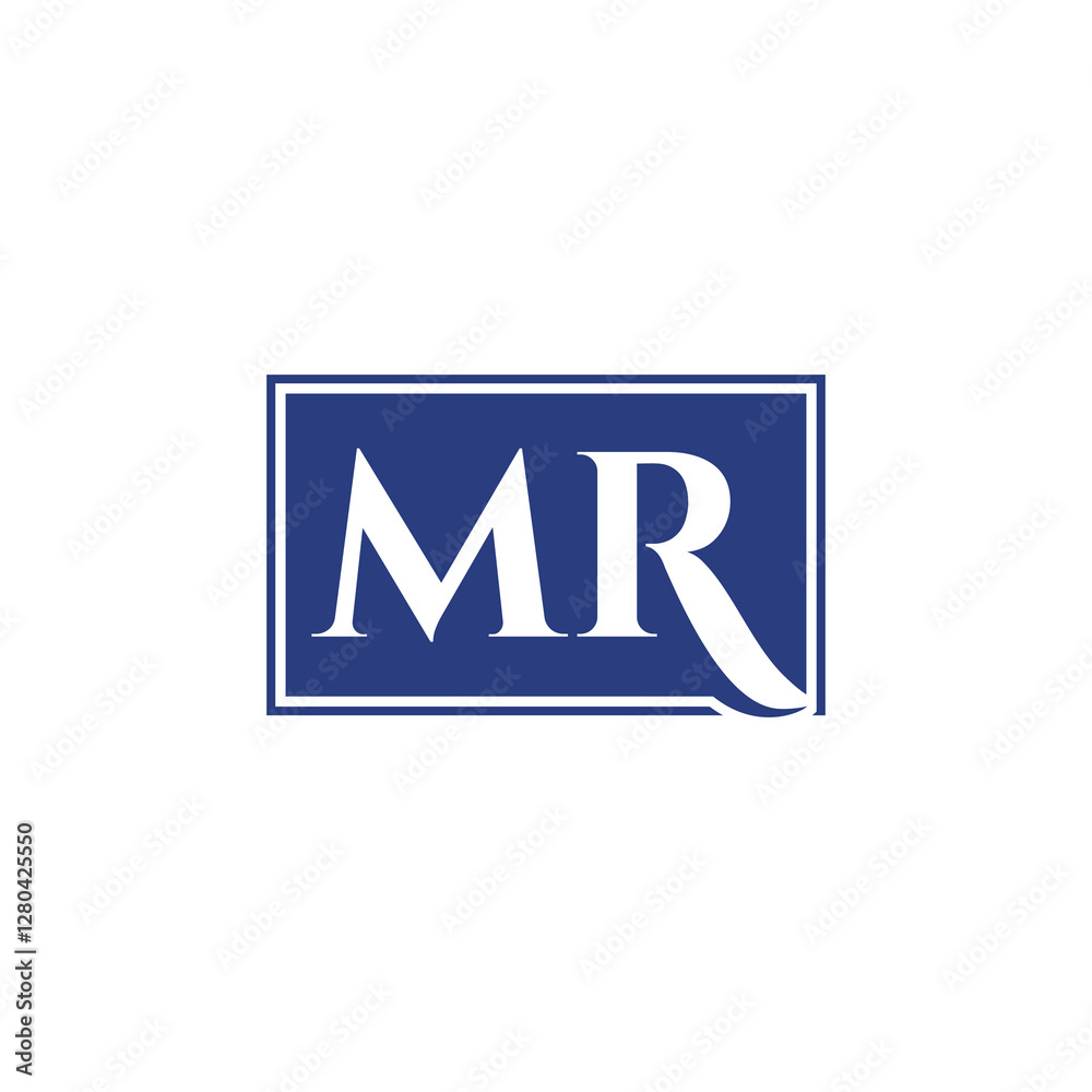 M and R Letter Logo Design 002 M and R Letter Logo Design 002
