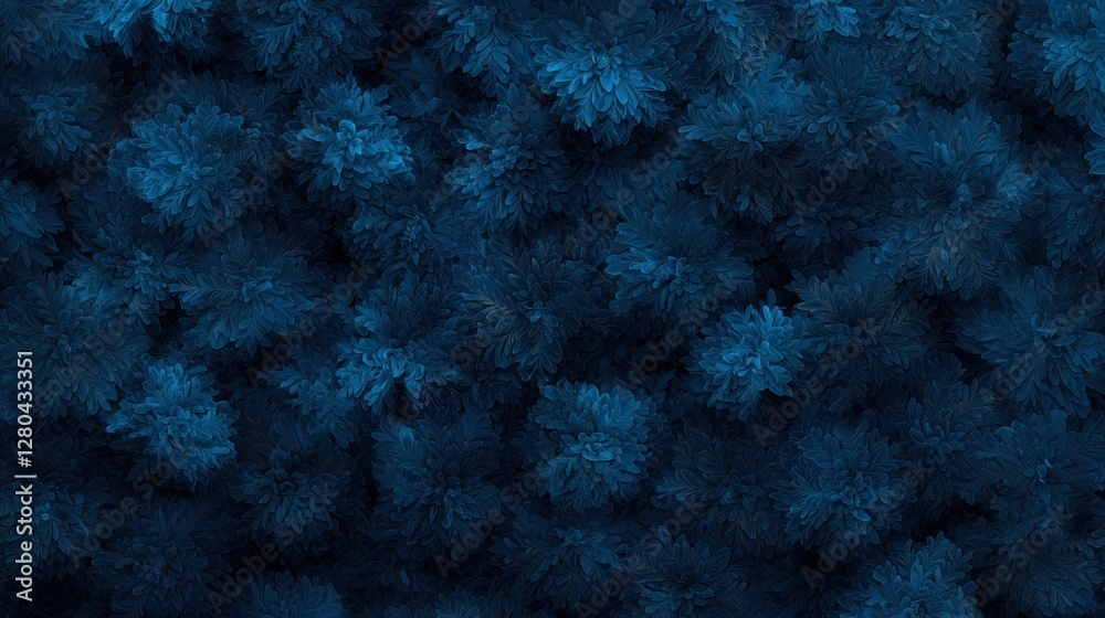 Fototapeta premium Sophisticated Seamless Floral Design for Elegant Backgrounds and Textile Applications