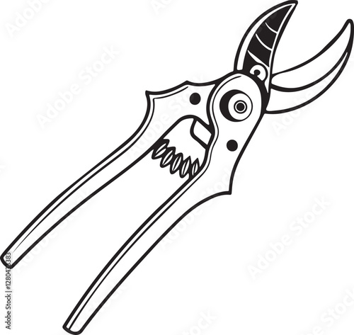 Pruners Rustic Tool for Gardening
