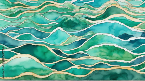 sea and mountains	