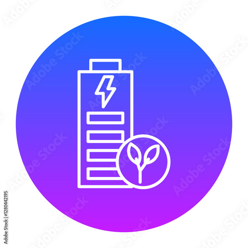 Eco Battery Icon