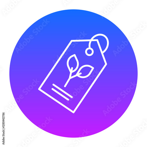 Eco Tag Icon