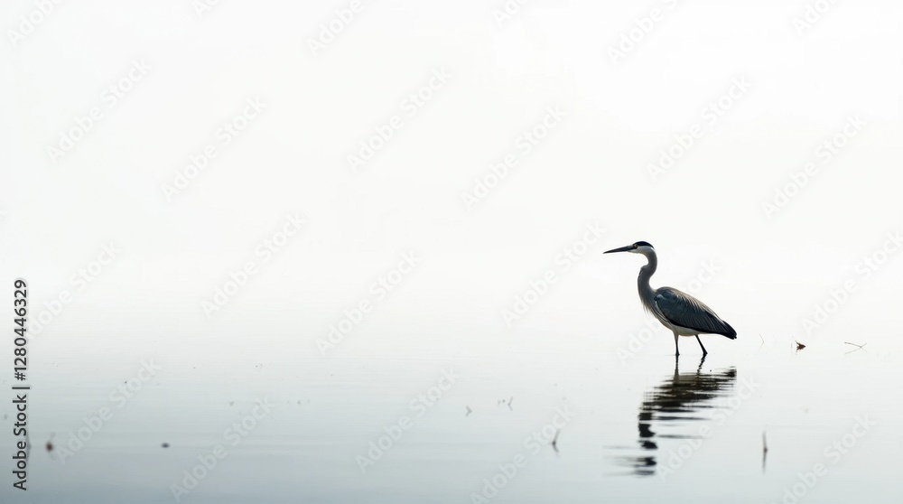 Naklejka premium Barn Owl with Heart-Shaped Face
