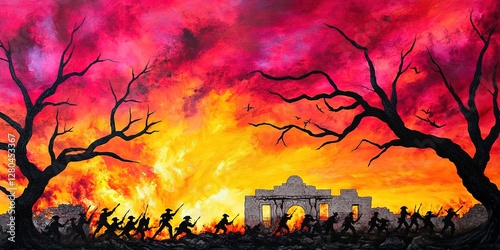  the battle at the alamo