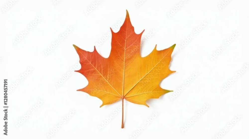 Fototapeta premium Autumn Maple Leaf