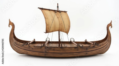 Viking Longship Model