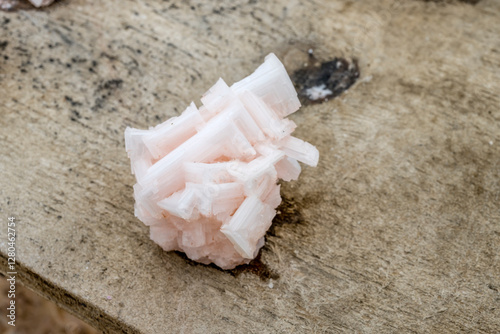Obraz na płótnie salt cristal on sale at honesty market shop in desert, near Cape Cross, Namibia w salonie