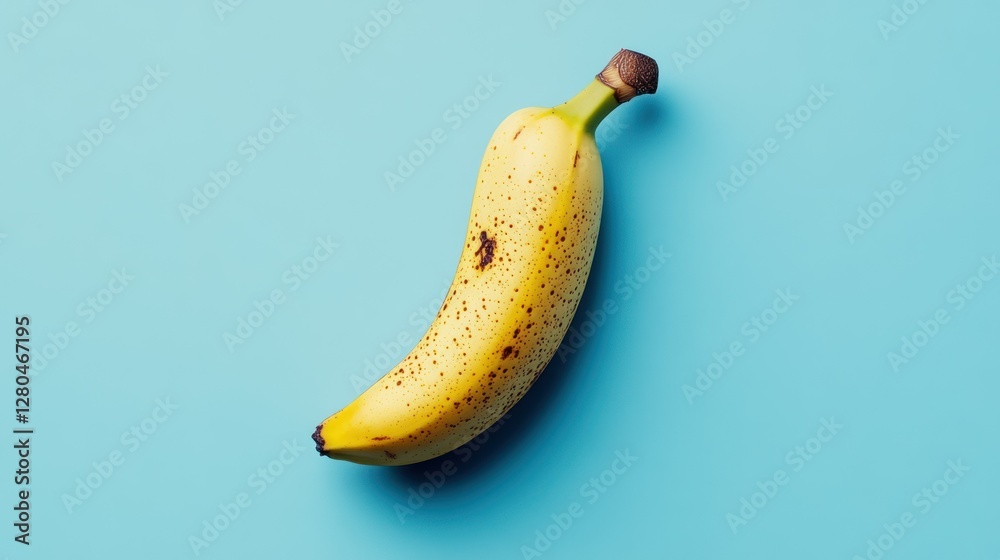 High-quality isolated image of a fresh banana, placed on a pure white background, perfect for graphic design or advertising purposes High-quality isolated image of a fresh banana, placed on a pure white background, perfect for graphic design or advertising purposes