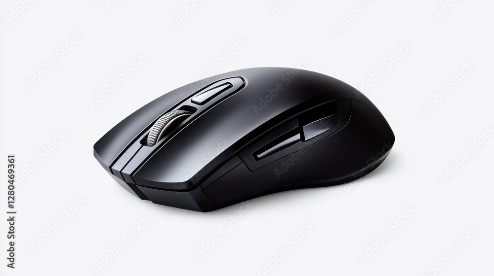 High-resolution image of a computer mouse against a white backdrop, perfect for e-commerce, catalogs, and promotional content High-resolution image of a computer mouse against a white backdrop, perfect for e-commerce, catalogs, and promotional content