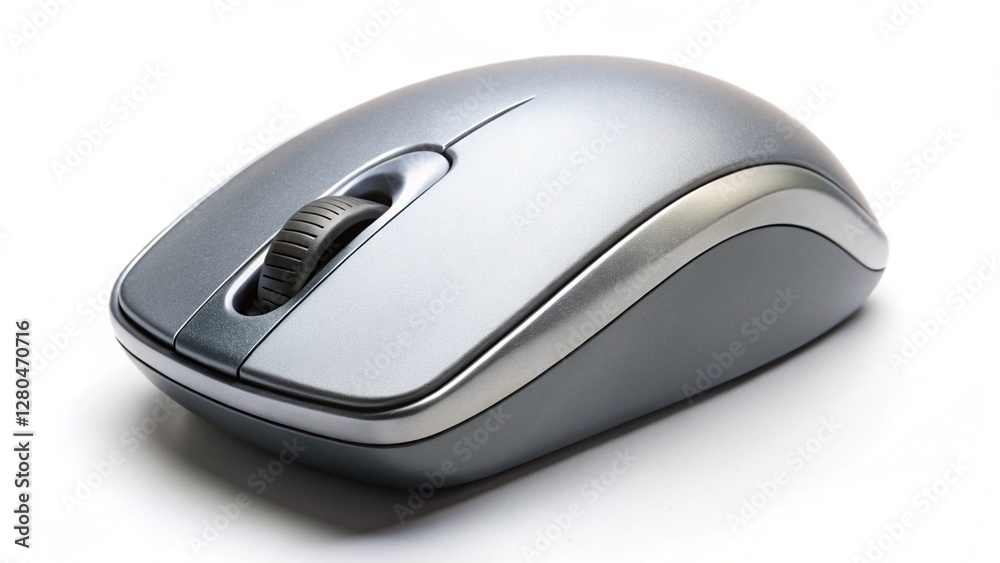 Isolated computer mouse on a clean white background for design and presentation purposes
Isolated computer mouse on a clean white background for design and presentation purposes