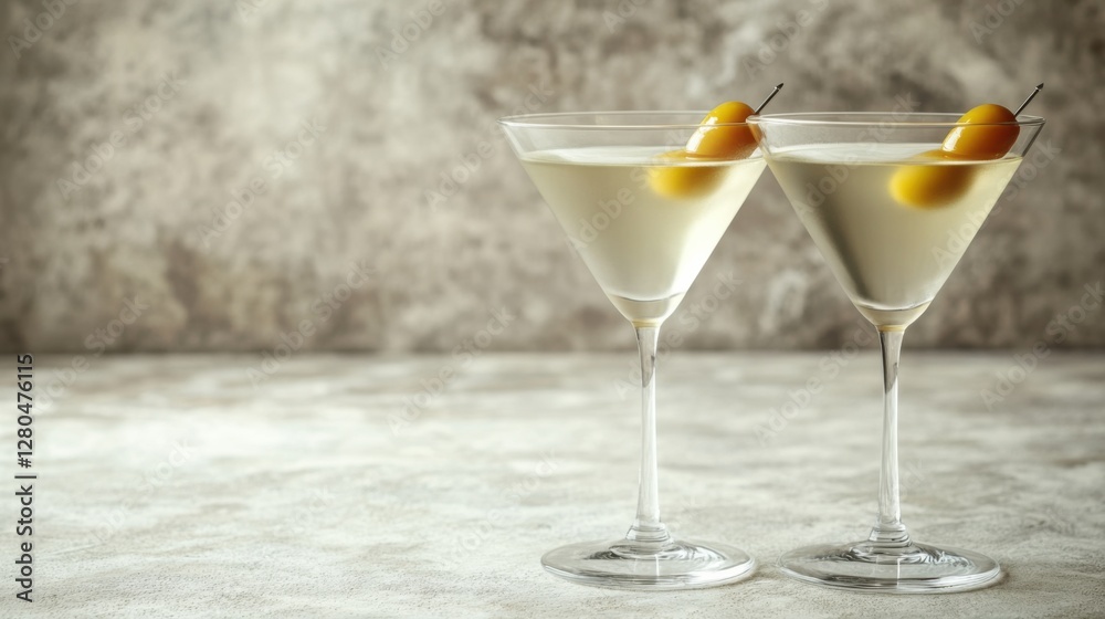 Alcohol consumption at a classic cocktail bar with martinis and vintage décor. Featuring nostalgia and style Alcohol consumption at a classic cocktail bar with martinis and vintage décor. Featuring nostalgia and style
