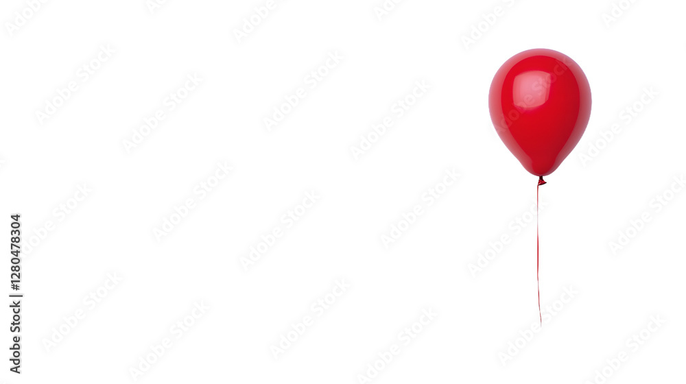 A Balloon on a White Background
A Balloon on a White Background