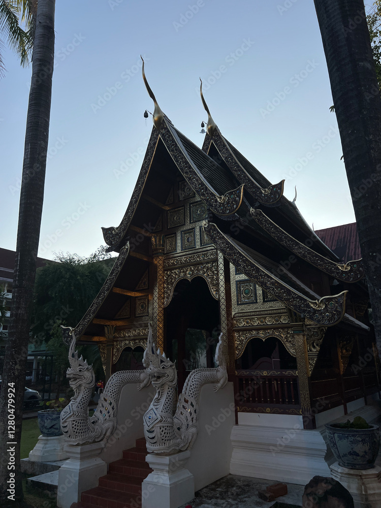 Wat Phra Singh Woramahawihan Buddhist temple in Chiang Mai