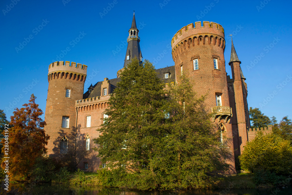 Water Castle Moyland in Berburg-Hau, Germany