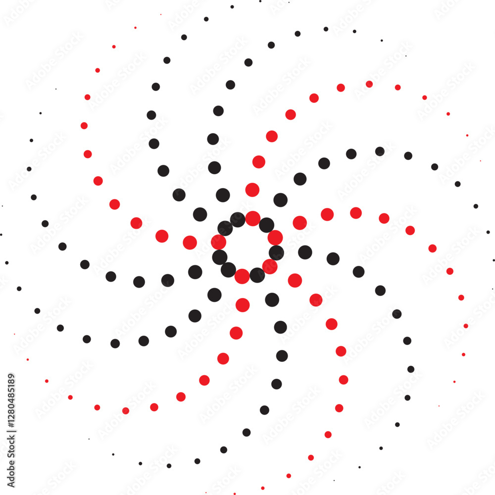 Minimalist Dotted Shape Minimalist Dotted Shape