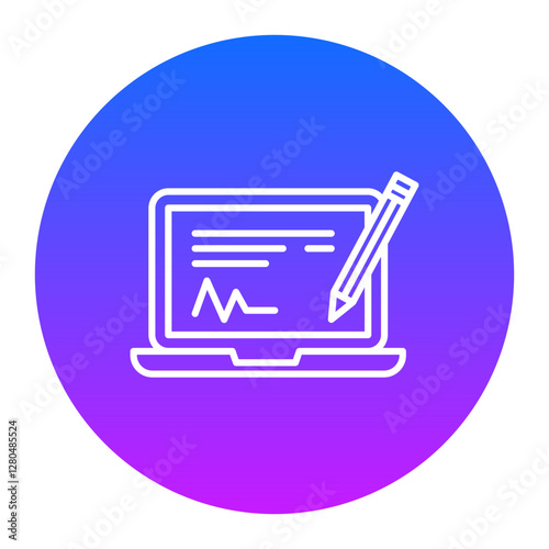 Digital Signature Icon