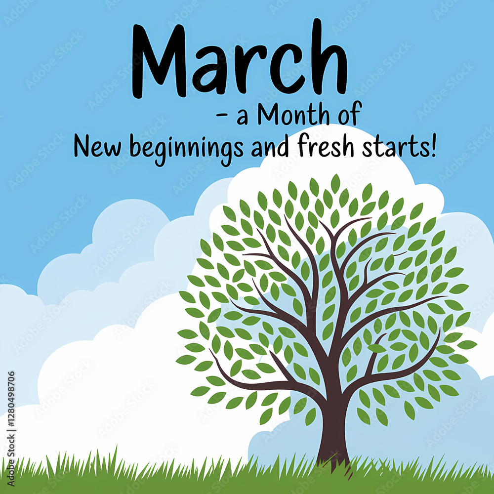 Obraz premium March Is Here