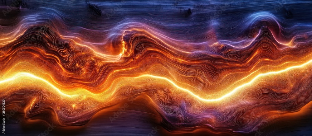 Abstract fiery wave texture background. Abstract fiery wave texture background.