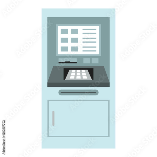 ATM Machine Illustration